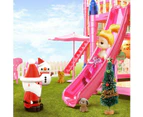 Big Doll House Girl Toys Dream Dollhouse,with Led Light, 5-Story 16 Rooms Playhouse with Furniture and Accessories Gift Toy for Kids