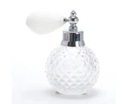 100ml Empty Perfume Glass Bottle Vintage Crystal Atomizer Spray Women Cosmetics Dispenser Car Air Freshener Travel Accessories - Black2