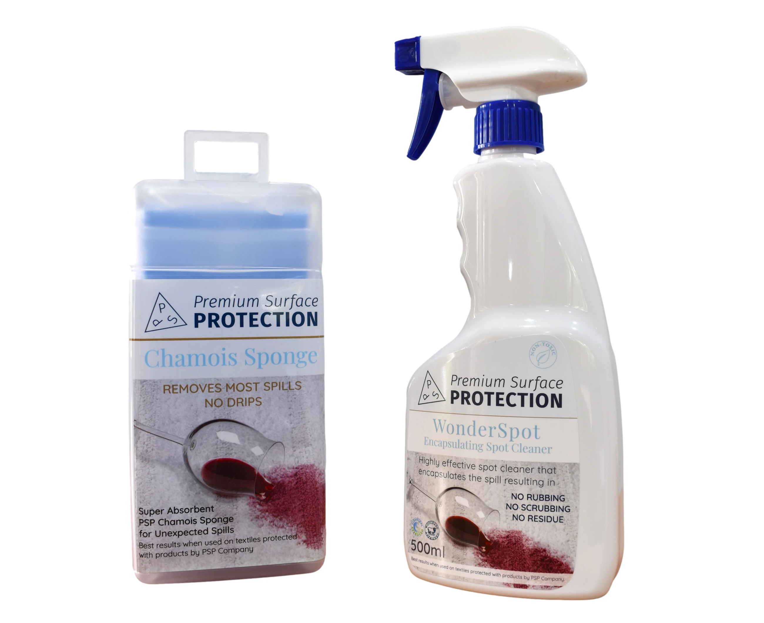 Premium Surface Protection Fabric Rug Carpet  Spot Cleaning Kit with Super Absorbent Chamois