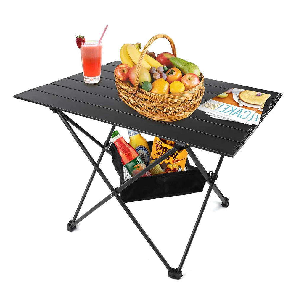 Hansona Aluminum Alloy Camping Folding Picnic Table