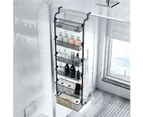 6-Tier Over Door Pantry Organizer for Kitchen and Bathroom Storage