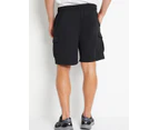 RIVERS - Mens Shorts -  Leisure Cotton Blend Cargo Short - Black