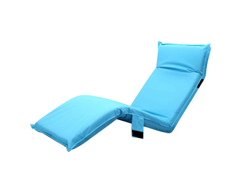 Portable Beach Chair Camping Outdoor Lounge Sofa Floor Folding Recliner