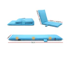 Portable Beach Chair Camping Outdoor Lounge Sofa Floor Folding Recliner