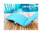 Portable Beach Chair Camping Outdoor Lounge Sofa Floor Folding Recliner