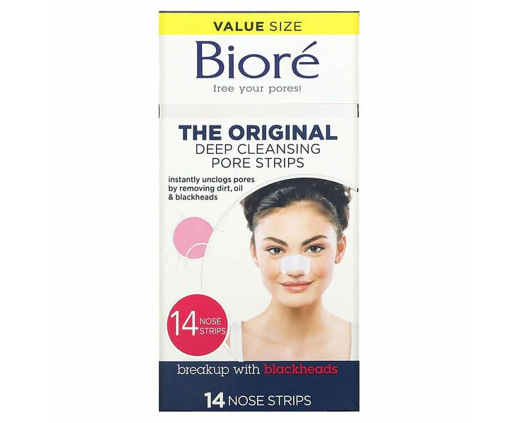 Deep Cleansing Pore Strips, The Original , 14 Nose Strips