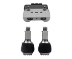 2Pcs Remote Control Transmitter Sticks Handle Thumb Rocker for DJI Mavic Mini 2 Black
