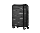 Mazam 28" Luggage Suitcase Trolley Set Travel TSA Lock Storage PP Case Black
