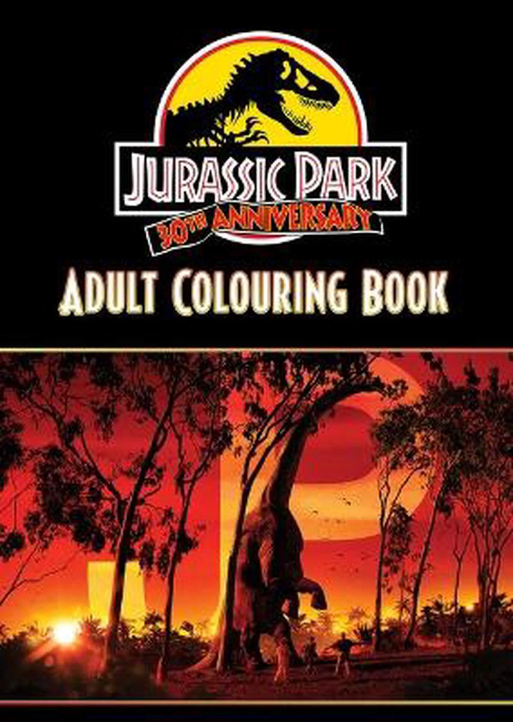 Jurassic Park 30th Anniversary: Adult Colouring Book (Universal)