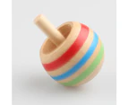 3Pcs Wooden Gyro Finger Spinner Desktop Spinning Top Kids Toy Stress Reliever