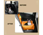 Pawz Pet Car Seat Travel Safety Carrier Bed Waterproof Removable Washable Large