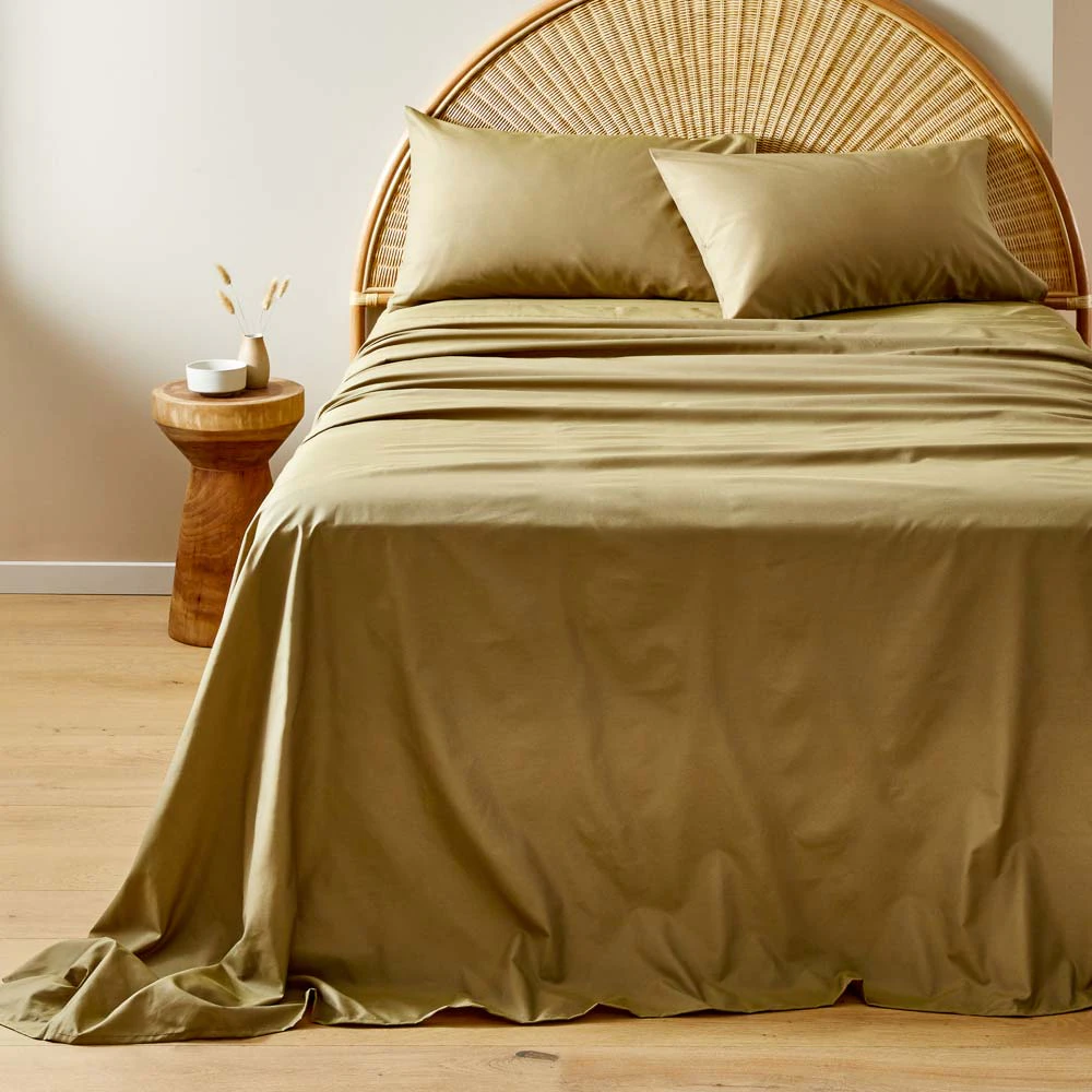 Adorn Living Cotton Rich Sheet Set - Army - King