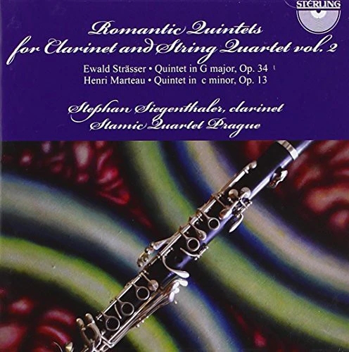 Stephan Siegenthaler - Romantic Quintets for Clarinet and String Quintet  [COMPACT DISCS] USA import