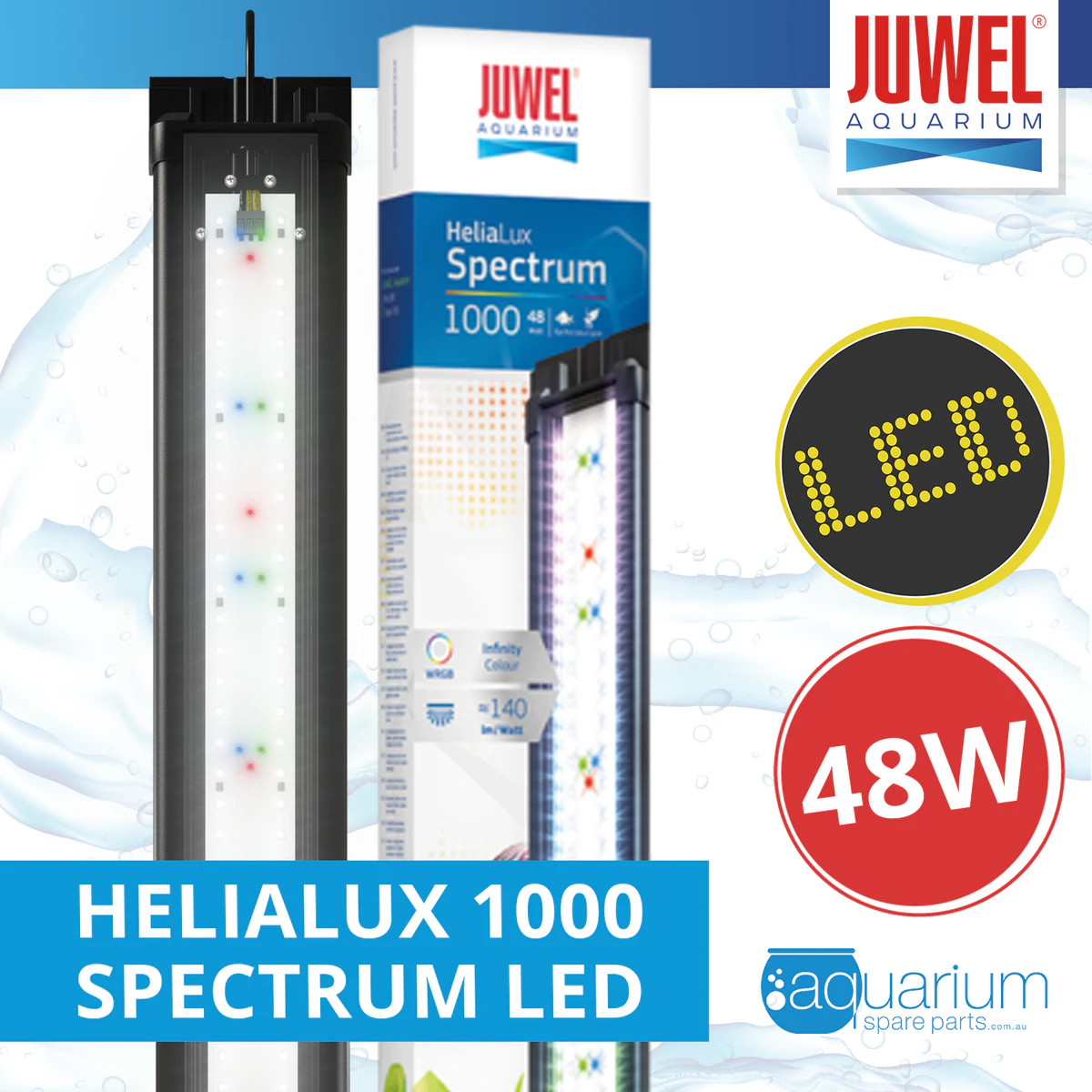 JUWEL HeliaLux Spectrum 1000 LED 48W (48910)