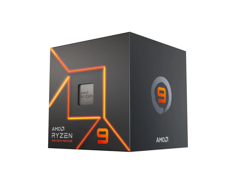 AMD Ryzen 9 7900 12 Cores  24 Threads, 65 watts, Max Freq 5.4Ghz, 76MB Cache, Wraith Prism Cooler & Radeon Graphics