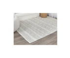 Wamberal Chevron Light Grey Wool Rug