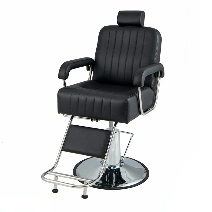 Costway Swivel Salon Chair Stool Hydraulic Barber Recliner Armchair w/Footrest Hairdressing