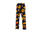 Men's Plush Fleece Pyjama Lounge Pants - Navy/Fast Food