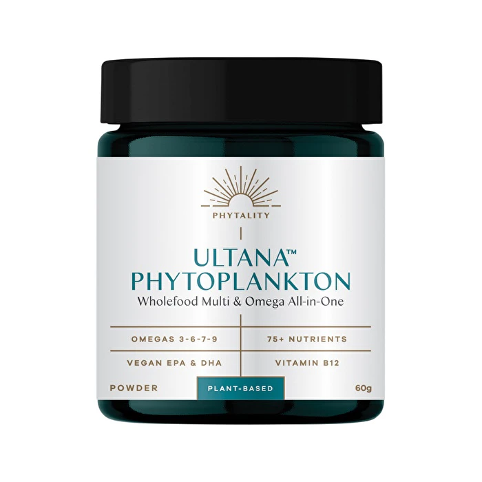 Phytality Nutrition Phytality Phytoplankton Omega & Multi (Wholefood Vegan Supplement) Powder 60g