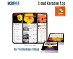 KBeatBox CB-56GD [200W RMS / 800W PMPO] Karaoke Powered Speaker System + 2 Wireless Mic's + Karaoke Cloud App