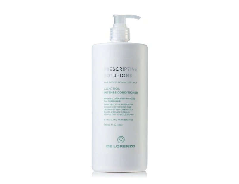 De Lorenzo Prescriptive Solutions Control Intense Conditioner 960ml + Pump