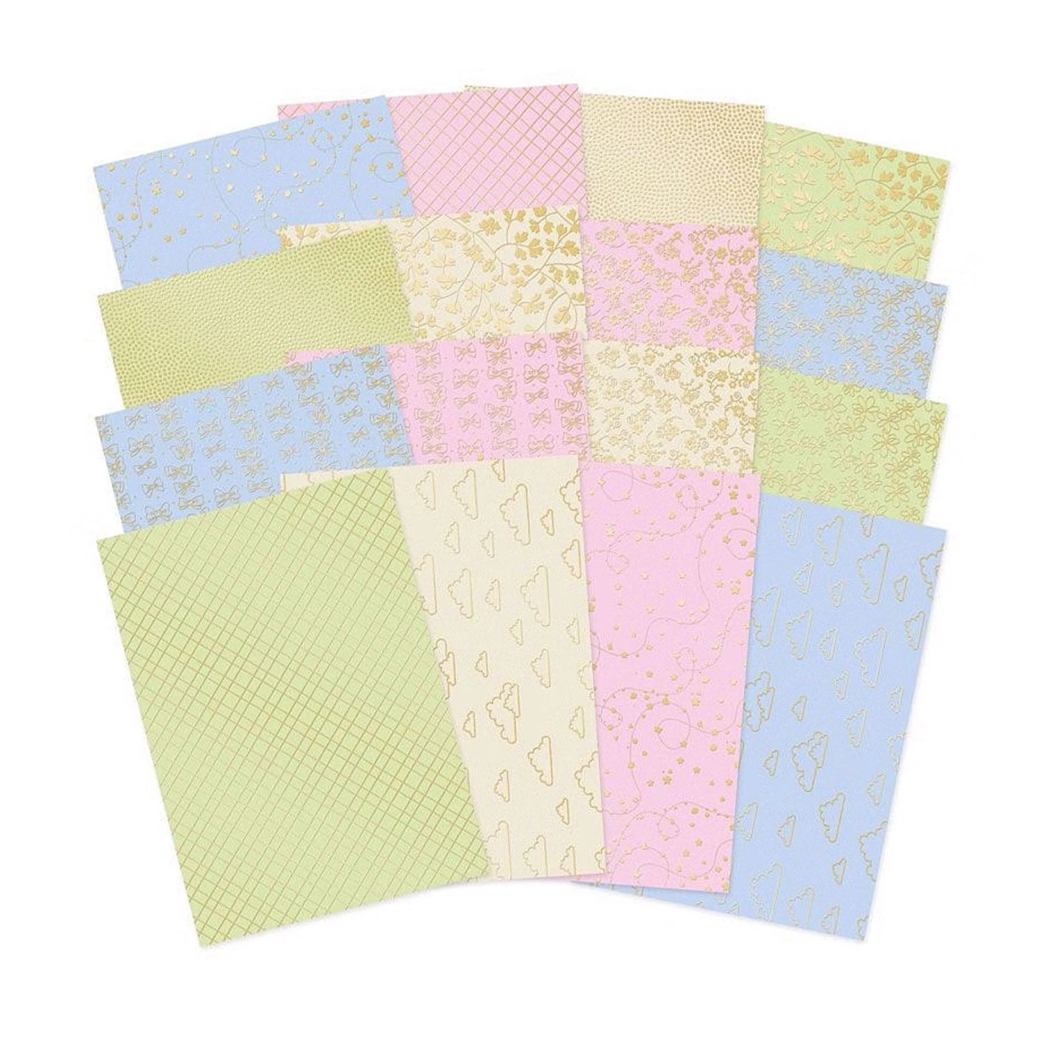 Hunkydory Spring Sensation Elegance Foiled Edge-to-Edge Cardstock*