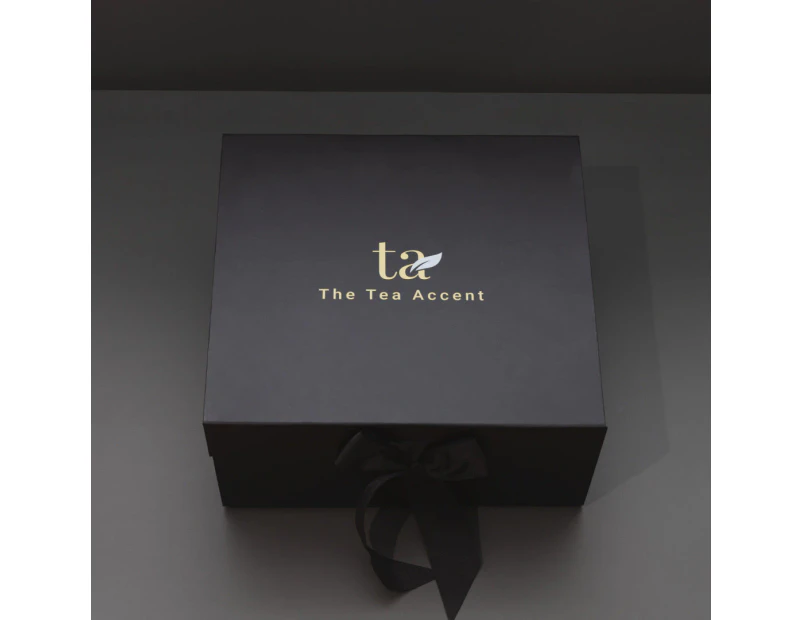 Teas & Tasters Gift Box- Tulsi (Holy Basil) Blends & a Bag of 5 Teas - 100 gms Loose Tea Tins