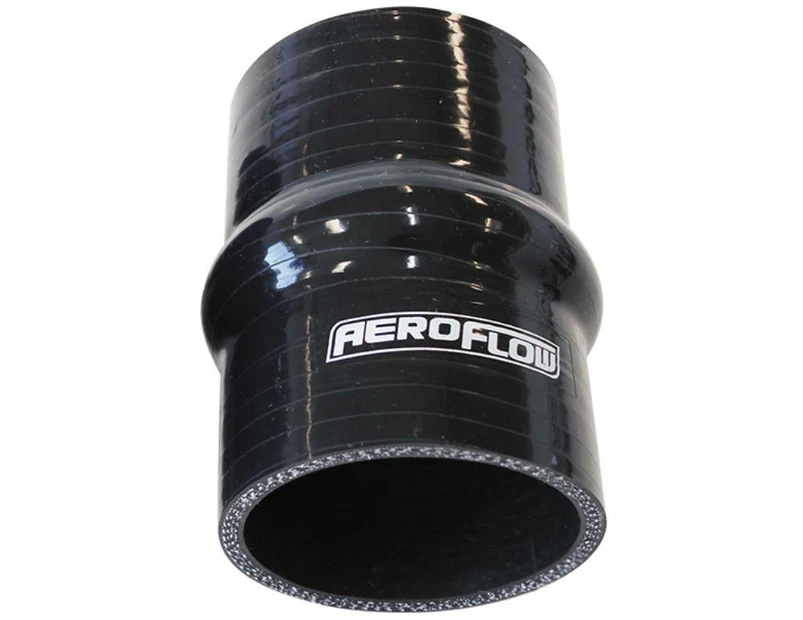 Aeroflow Silicone Hump Hose Str Black I.D 3.50" 90Mm Wall 5.3Mm 100mm Long