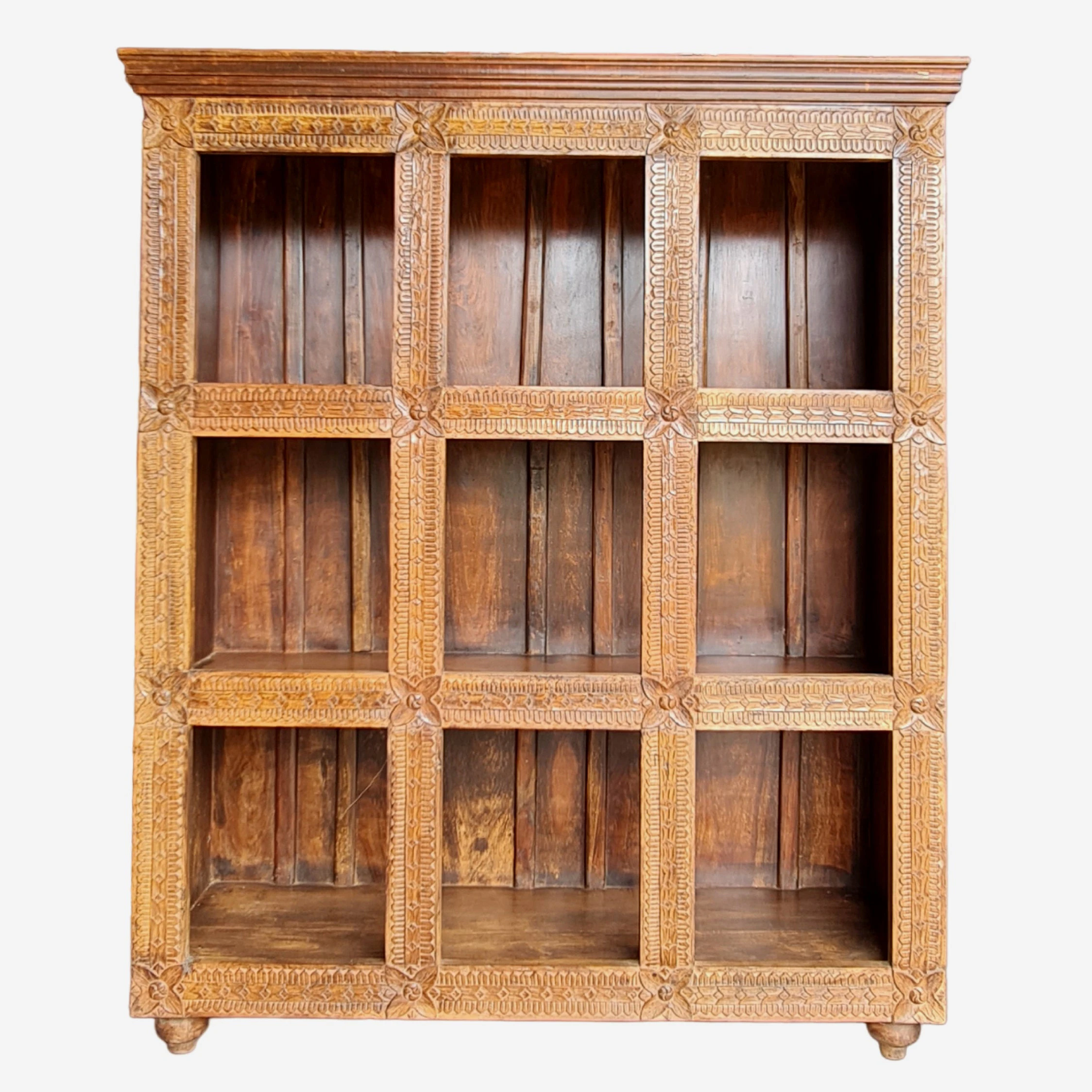 Teak Wood Bookshelf