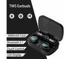 TWS Bluetooth 5.1 Wireless Earbuds Waterproof LED Display Earphones