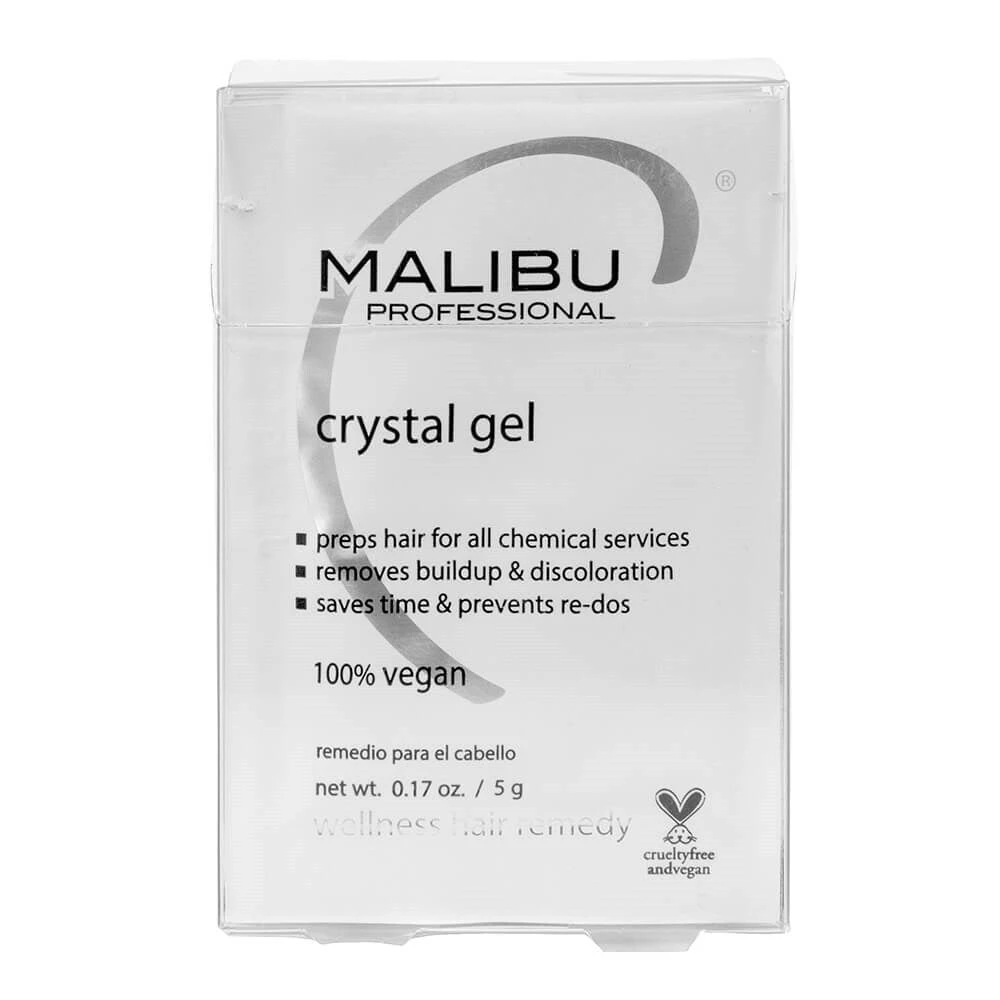 Malibu C Crystal Gel Hair Treatment 12pc