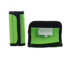 Milleni Travel Handle Wraps in Green