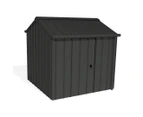 Stratco Handi-Hilander Garden Shed - Gun Metal Grey