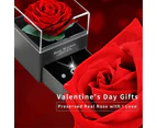 Anniversary Gift Eternal Real Rose Gift Box Women Gifts