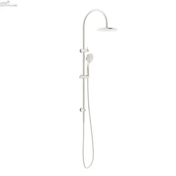 MECCA Twin Shower with Air Shower - Brushed Nickel