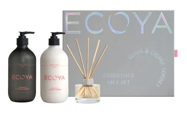 Ecoya Essentials Gift Set - Guava & Lychee Sorbet