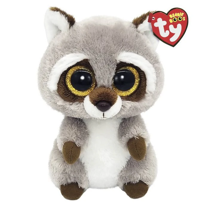 TY Beanie Boos Regular Oakie the Raccoon Plush