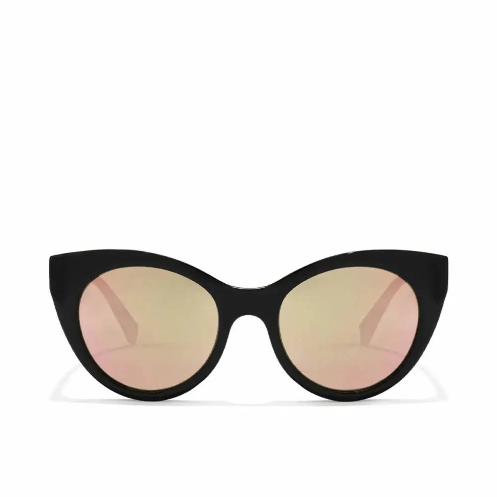 Unisex Sunglasses Hawkers Divine Black Pink Golden Polarised 50mm