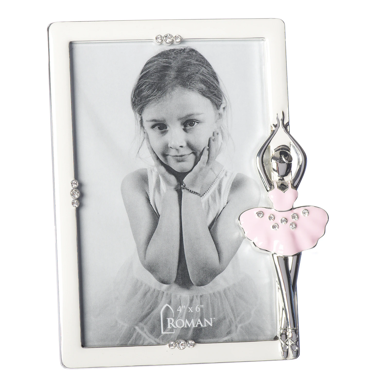 Roman Inc Caroline Collection - Twirling Pink Ballerina Photo Frame