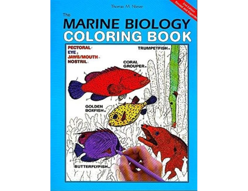 Marine Biology Coloring Book by Thomas M Niesen