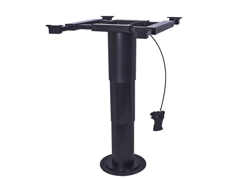 Adjustable Height Table Leg and Turntable Sliding System for Caravan RV