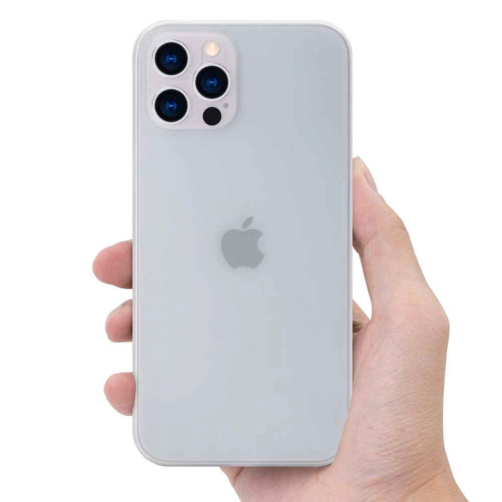 Raden - Super Thin iPhone 12 Pro Max Case Translucent White