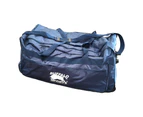 Buffalo Sports Deluxe Kit Bag on Wheels - Navy Blue