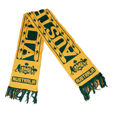 Country Scarf Australia - Gold Green