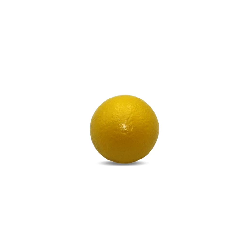 Buffalo Sports Tuff Skin Coated Foam Ball 70mm - Yellow