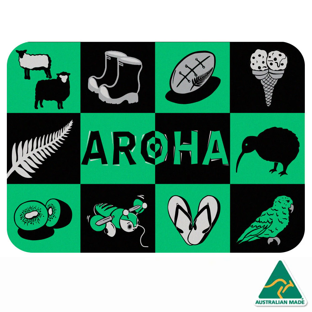 Aroha Design | Mousepad / Placemat | Recycled Rubber