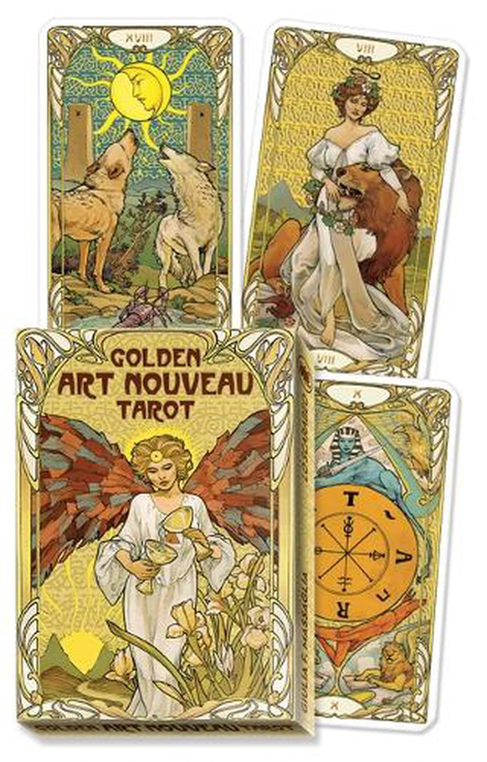 Golden Art Nouveau Tarot Grand Trumps