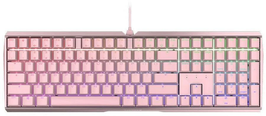 Cherry MX 3.0S RGB Gaming Keyboard Pink Version - MX Blue Switch [G80-3874HSAEU-9]