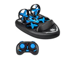 3-in-1 Remote Controlled Toy Drone Hover Glider for Land, Air, and Water