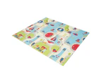 Playpals Kids Play Mat Baby Crawling Double Folding Pad XPE Foam Non-slip Carpet